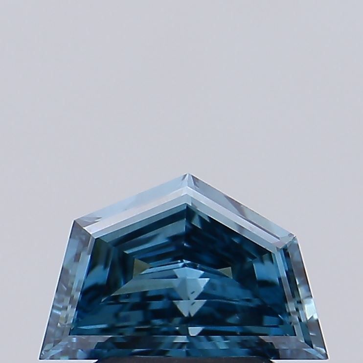 1.05 CT Fancy Vivid Blue PENTAGONAL