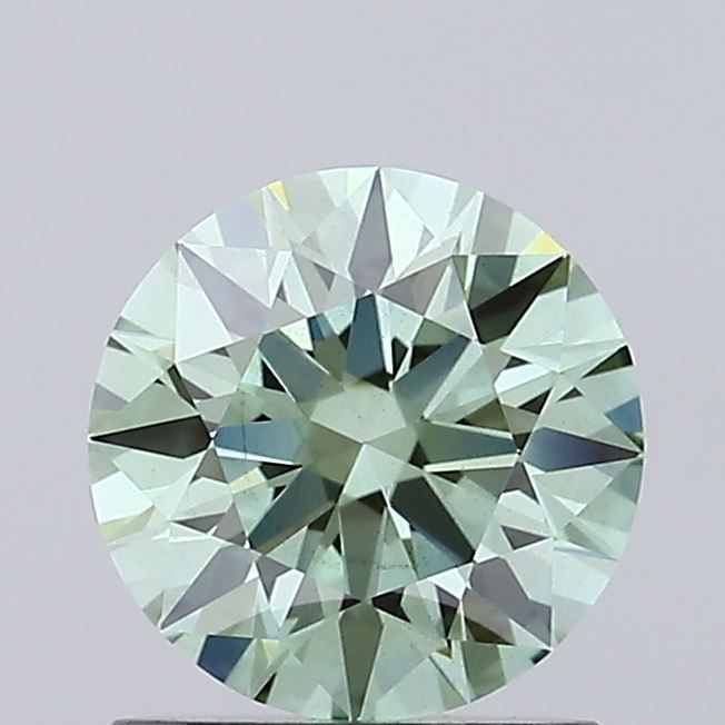 1.09 CT Fancy Vivid Green ROUND