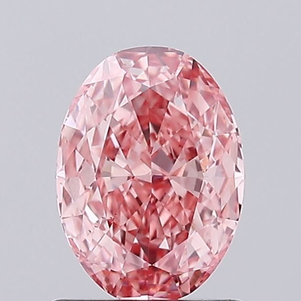1.14 CT Fancy Vivid Pink OVAL