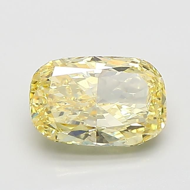 1.0 CT Fancy Intense Yellow CUSHION MODIFIED