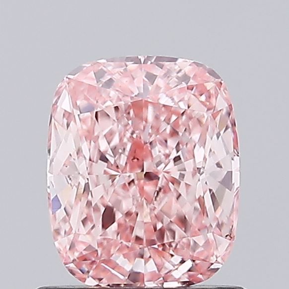 1.01 CT Fancy Vivid Pink CUSHION MODIFIED