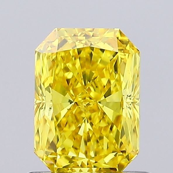 0.86 CT Fancy Vivid Yellow RADIANT