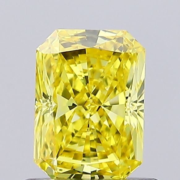 0.73 CT Fancy Vivid Yellow RADIANT