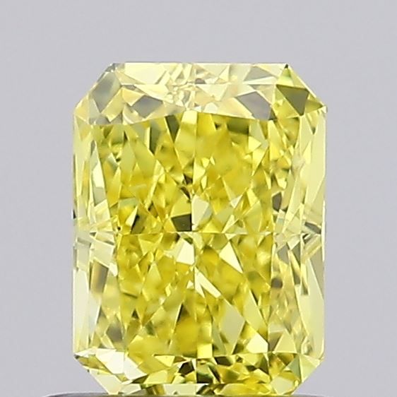 0.91 CT Fancy Vivid Yellow RADIANT