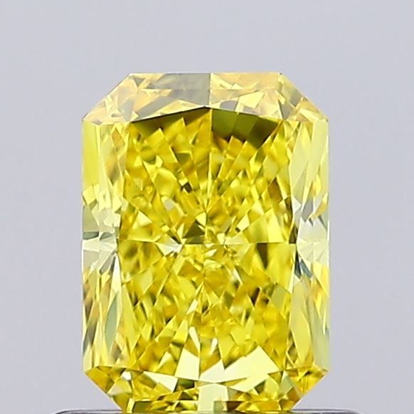 0.69 CT Fancy Vivid Yellow RADIANT