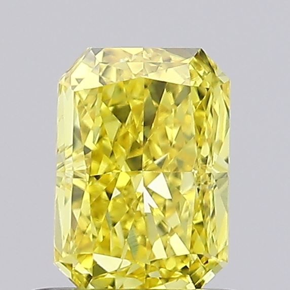 0.84 CT Fancy Vivid Yellow RADIANT