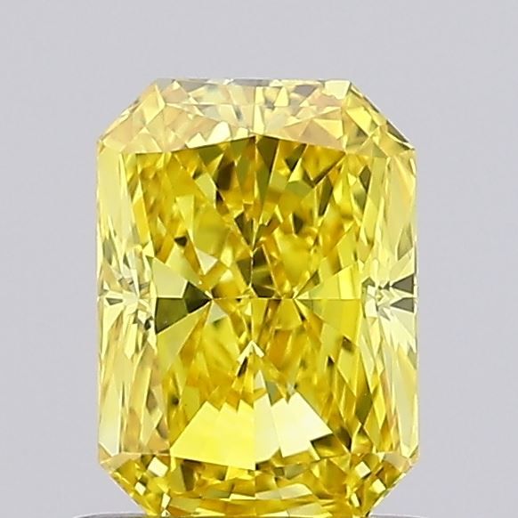 0.81 CT Fancy Vivid Yellow RADIANT