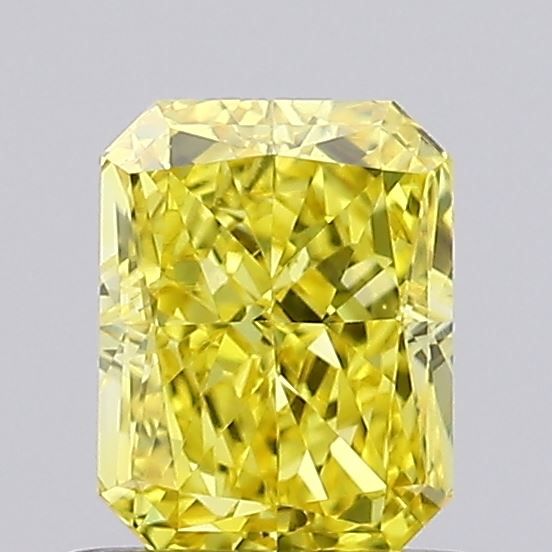 0.81 CT Fancy Vivid Yellow RADIANT