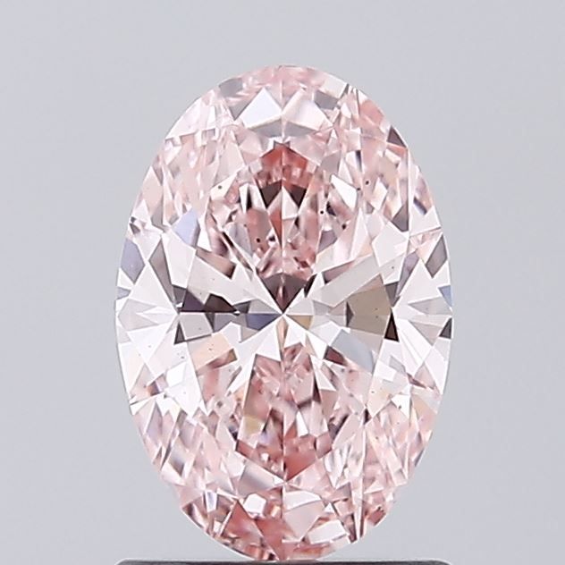1.0 CT Fancy Intense Pink OVAL