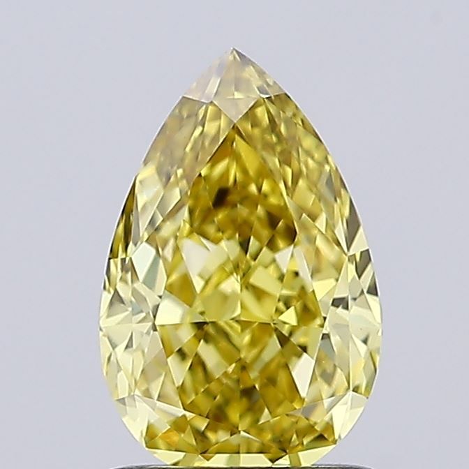 1.25 CT Fancy Intense Yellow PEAR