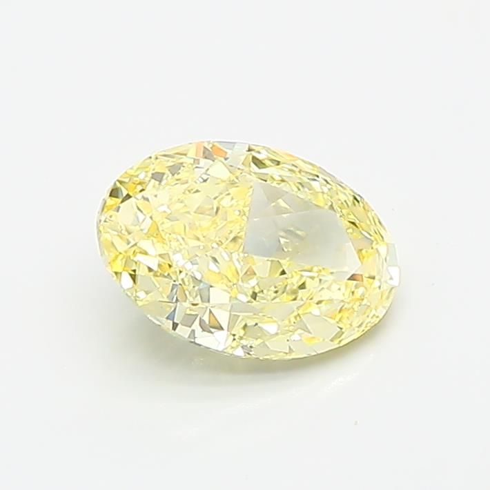 1.02 CT Fancy Intense Yellow OVAL