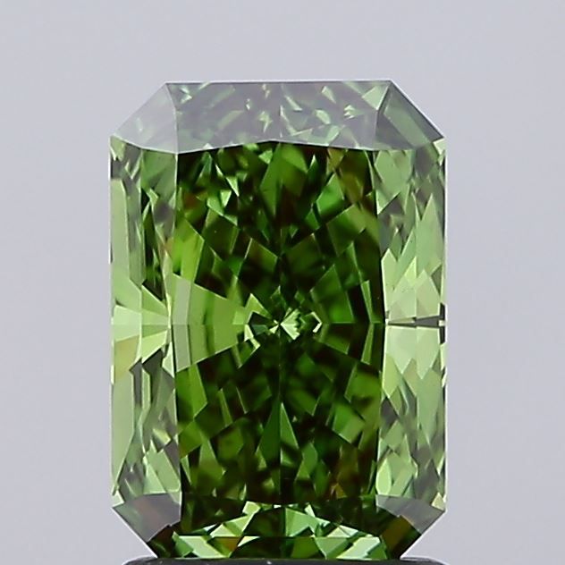 1.51 CT Fancy Vivid Green RADIANT