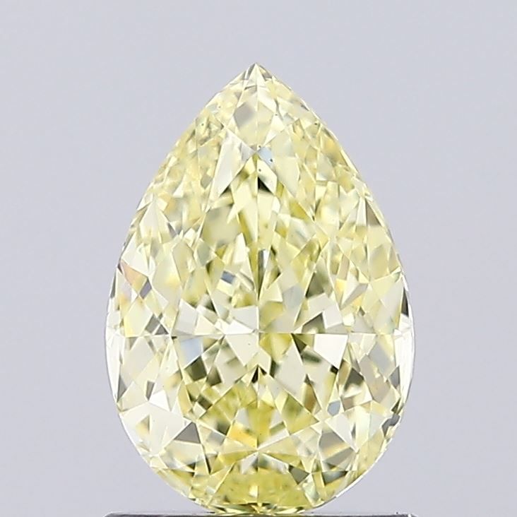 1.29 CT Fancy Yellow PEAR