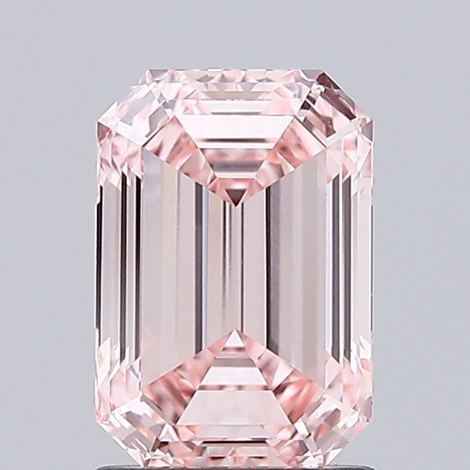 1.61 CT Fancy Intense Pink EMERALD