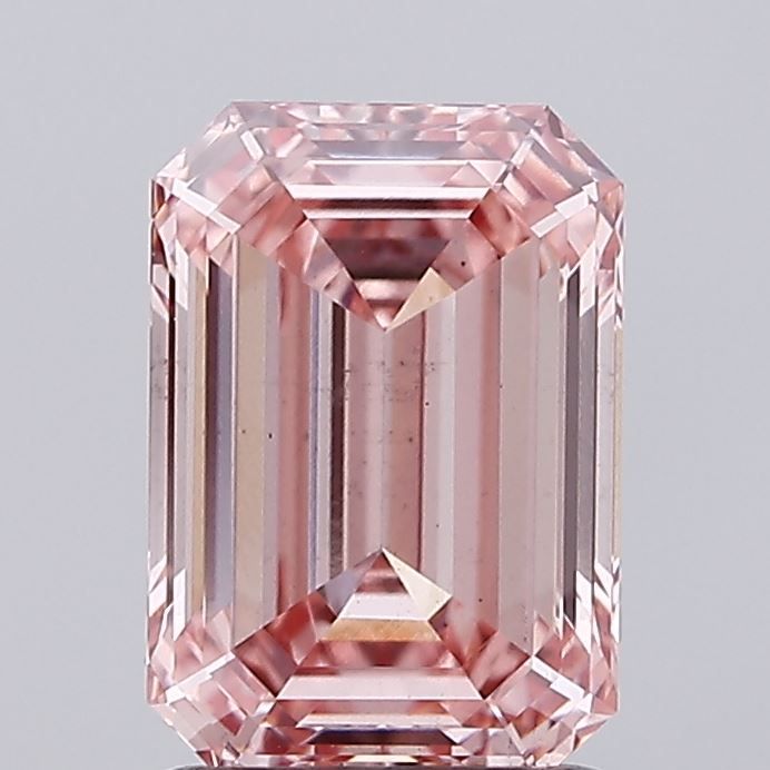 1.54 CT Fancy Intense Pink EMERALD