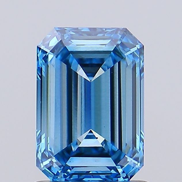 1.01 CT Fancy Vivid Blue EMERALD