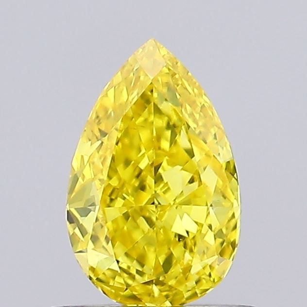 0.5 CT Fancy Vivid Yellow PEAR