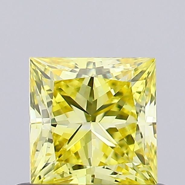 0.62 CT Fancy Vivid Yellow PRINCESS