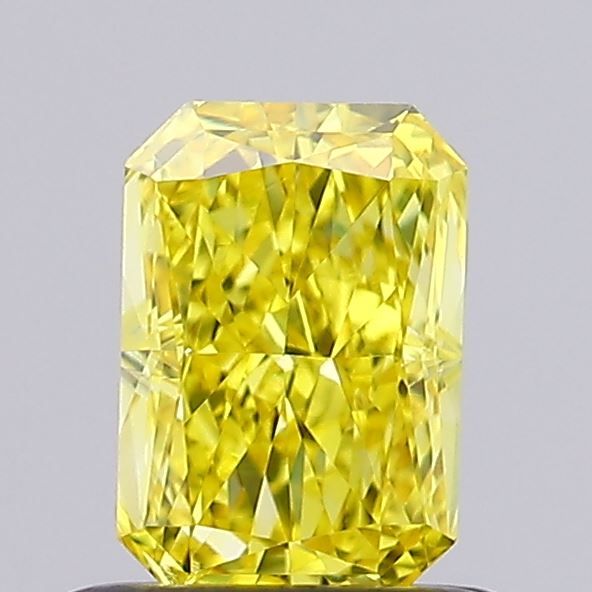 0.71 CT Fancy Vivid Yellow RADIANT
