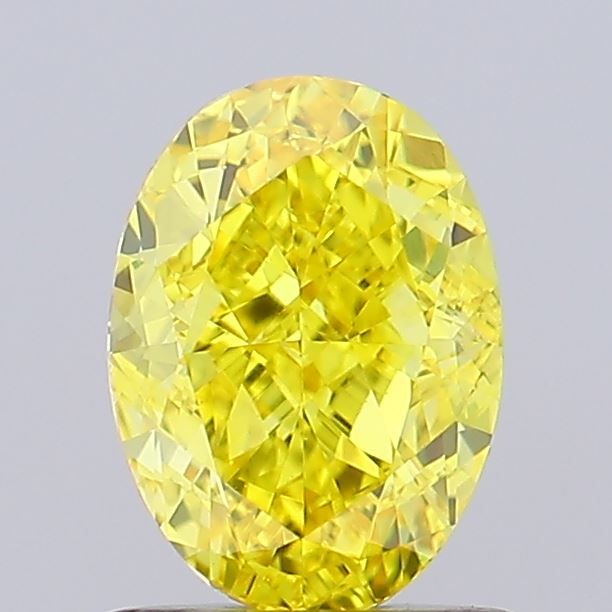 1.14 CT Fancy Vivid Yellow OVAL