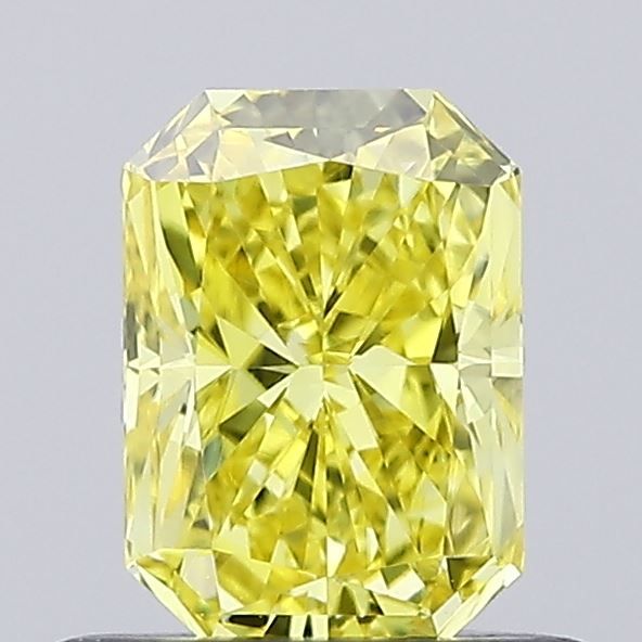 0.54 CT Fancy Vivid Yellow RADIANT