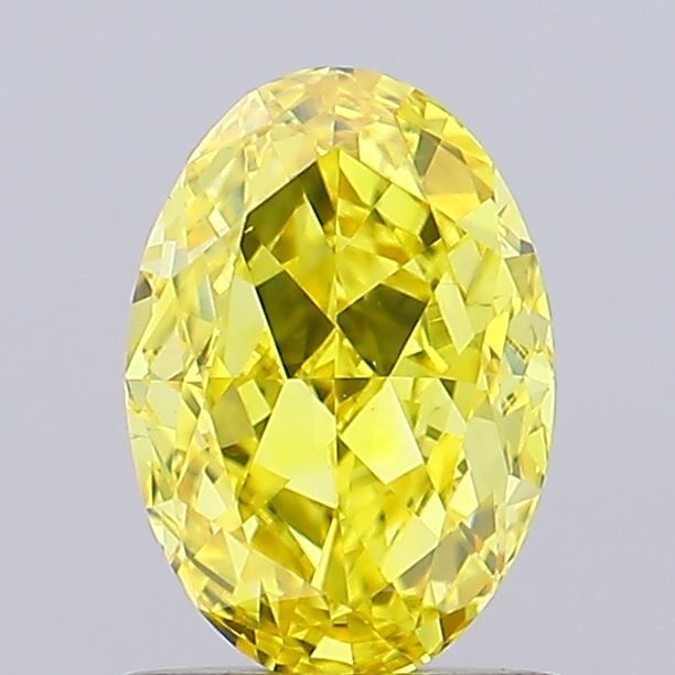1.03 CT Fancy Vivid Yellow OVAL