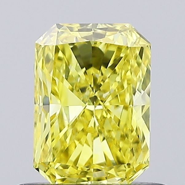 0.54 CT Fancy Vivid Yellow RADIANT
