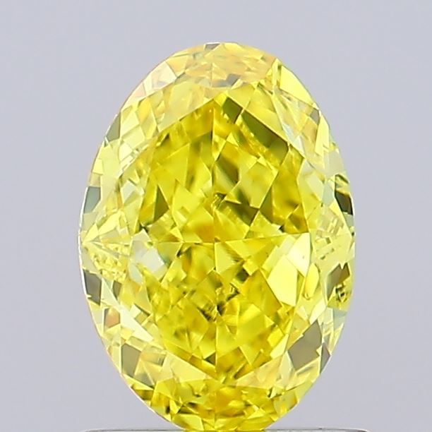 1.0 CT Fancy Vivid Yellow OVAL