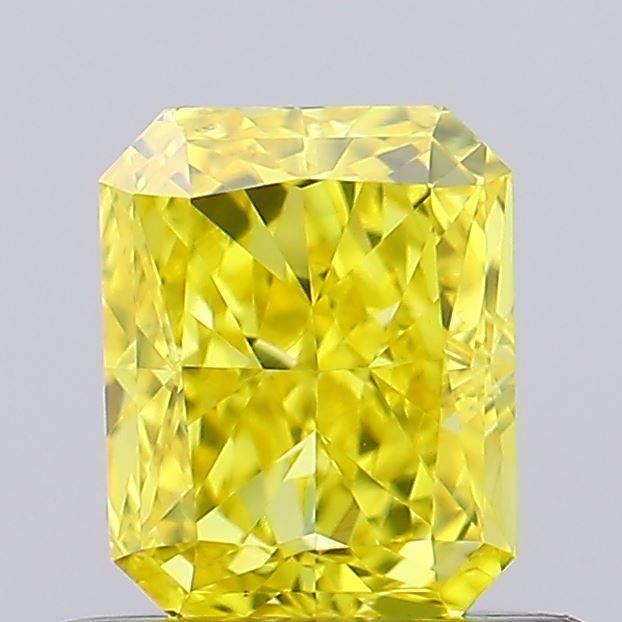 0.71 CT Fancy Vivid Yellow RADIANT