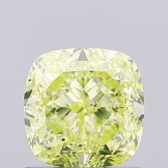 Diament 1.01 ct Fancy Greenish Yellow/SI1