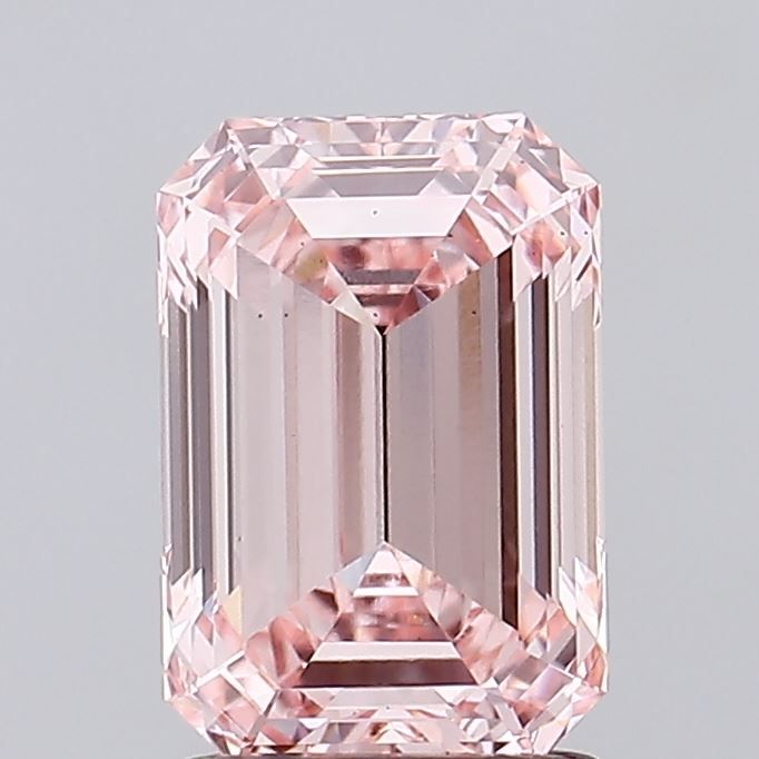 1.73 CT Fancy Vivid Pink EMERALD