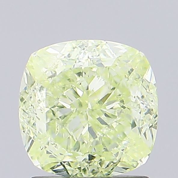 Diament 2.02 ct Fancy Light Greenish Yellow/SI1