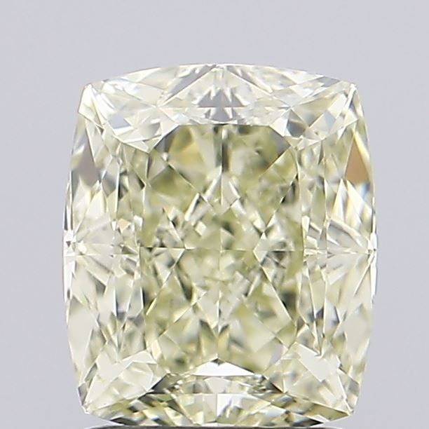 Diament 1.5 ct Fancy Light Brownish Greenish Yellow/VS2