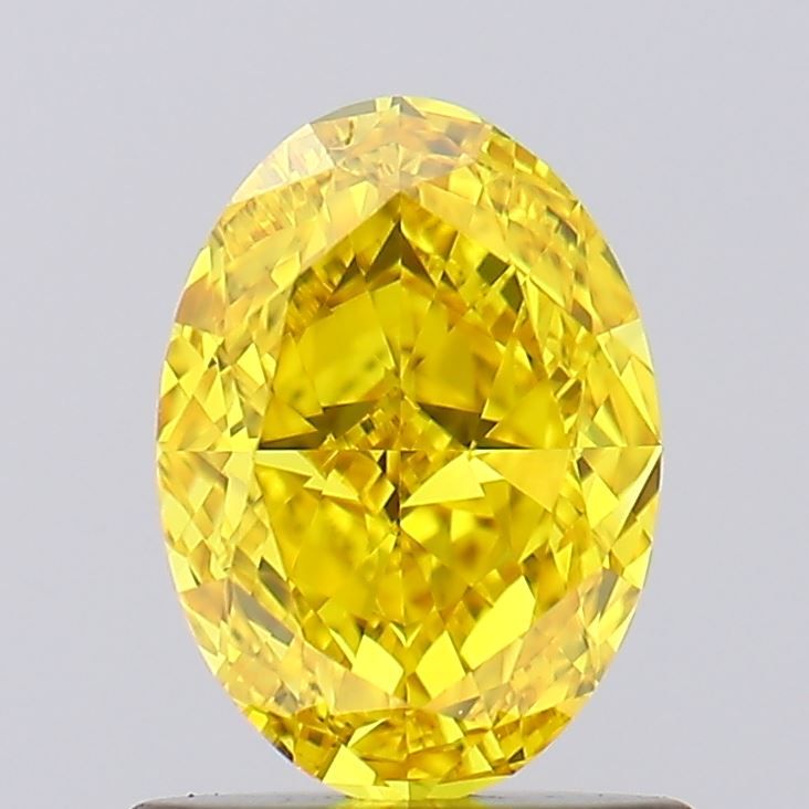 1.0 CT Fancy Vivid Yellow OVAL