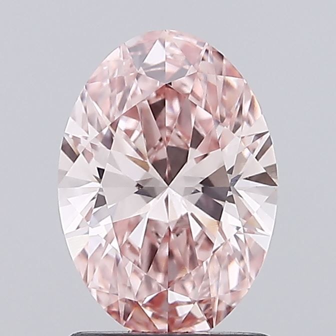 1.29 CT Fancy Intense Pink OVAL