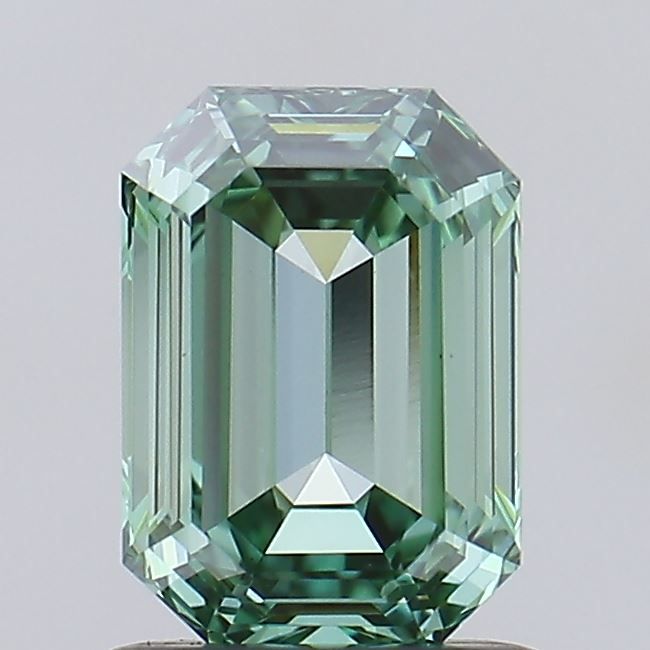 1.04 CT Fancy Vivid Green EMERALD