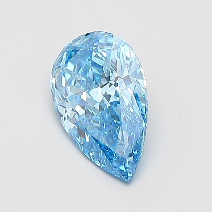1.11 CT Fancy Vivid Blue PEAR