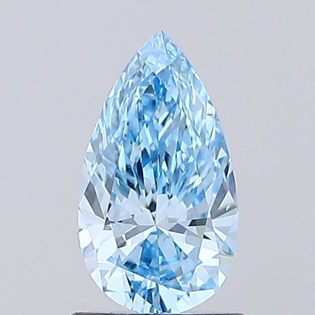 1.02 CT Fancy Vivid Blue PEAR