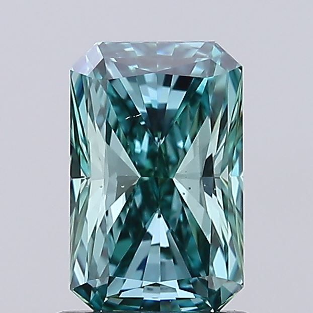 1.01 CT Fancy Vivid Green RADIANT