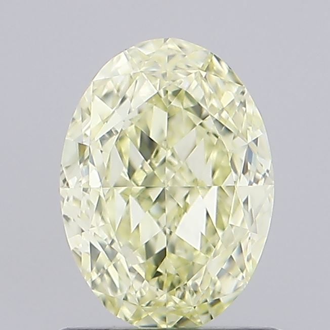 Diament 1.12 ct Fancy Light Yellow/VVS2