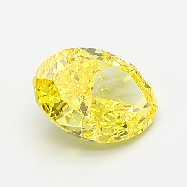 1.08 CT Fancy Vivid Yellow OVAL