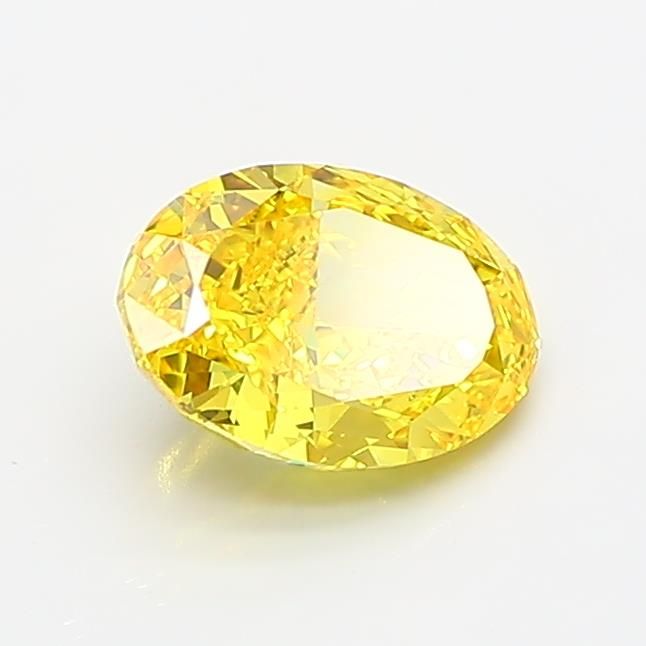 1.06 CT Fancy Vivid Yellow OVAL