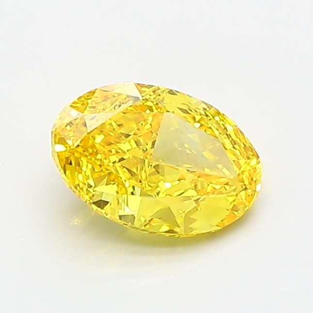 1.05 CT Fancy Vivid Yellow OVAL
