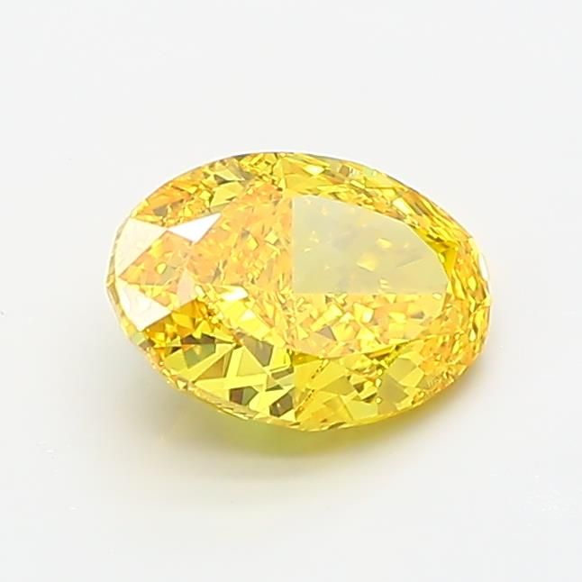 1.04 CT Fancy Vivid Yellow OVAL
