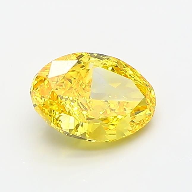 1.03 CT Fancy Vivid Yellow OVAL