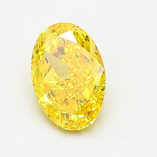 1.01 CT Fancy Vivid Yellow OVAL