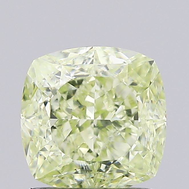 Diament 1.52 ct Fancy Light Greenish Yellow/VS1