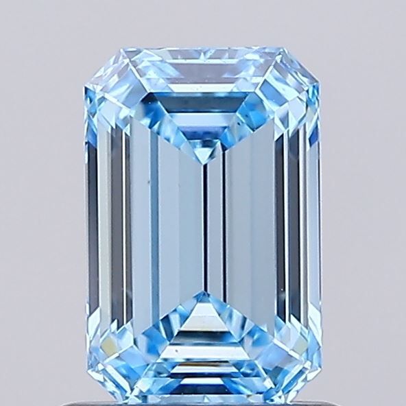 1.02 CT Fancy Vivid Blue EMERALD