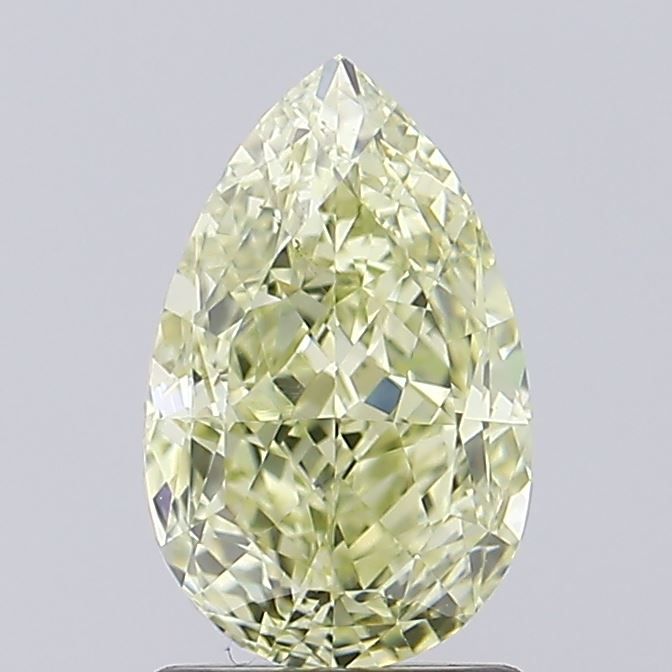 Diament 2.02 ct Fancy Light Brownish Greenish Yellow/VS1