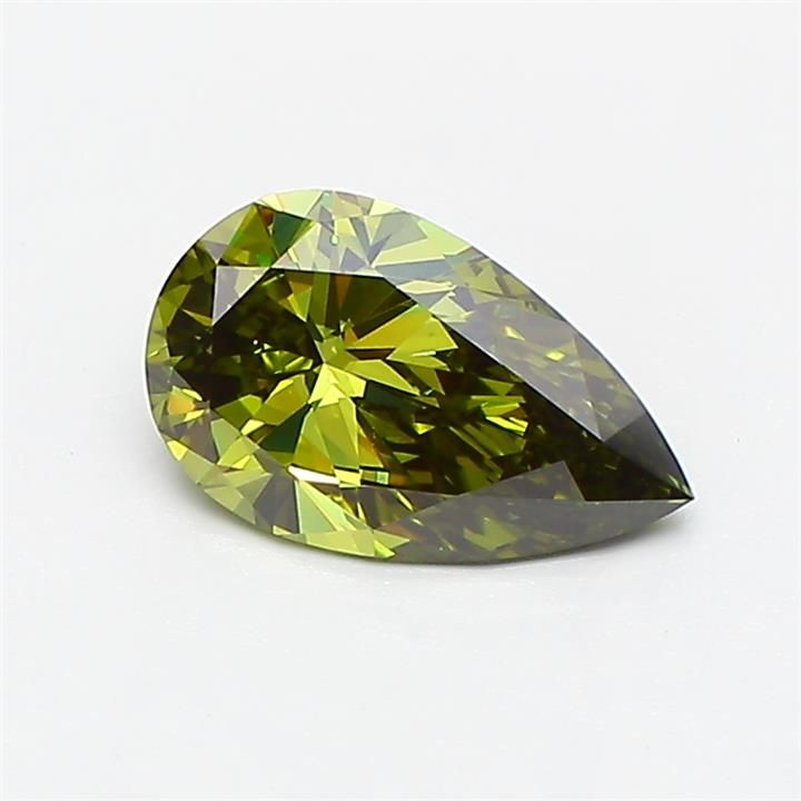 1.04 CT Fancy Deep Green PEAR